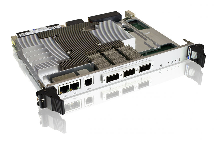 Kontron VX6940 L2/L3 high performance 40G/100G Ethernet switch completes the 6U VPX product range